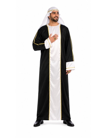 Costume Sultano Arabo Taglia L | Costumi per Adulti Il Re del Carnevale